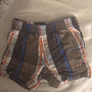 Carter's newborn Brown Striped Kids Shorts